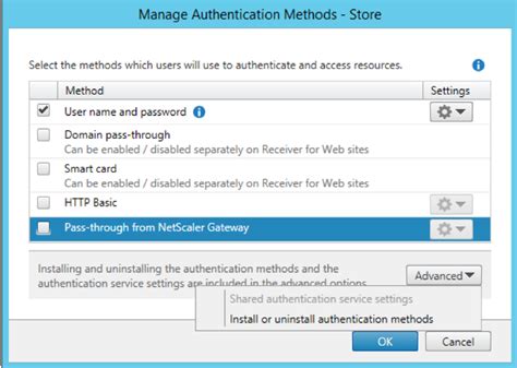 citrix storefront 3.0 smart card authentication|storefront authentication citrix.